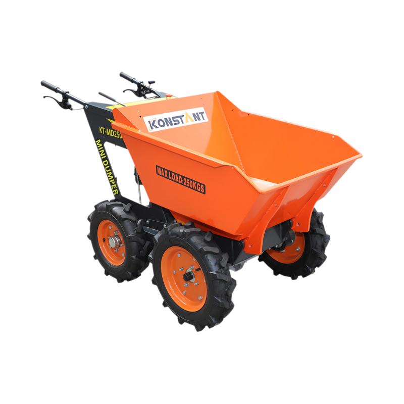 4x4 řetězový pohon kompaktní benzín poháněné kolo Barrow becrete kočárek mini Dumper